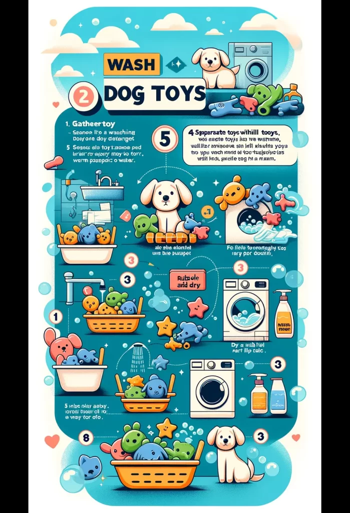 How to Wash Dog Toys