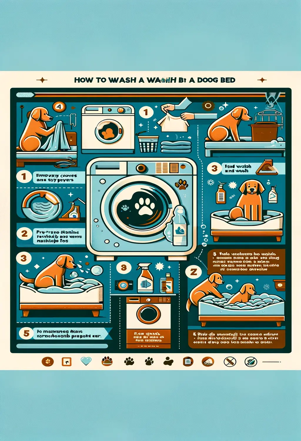 How to Wash a Dog Bed?