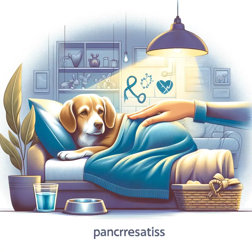 How to Comfort a Dog with Pancreatitis