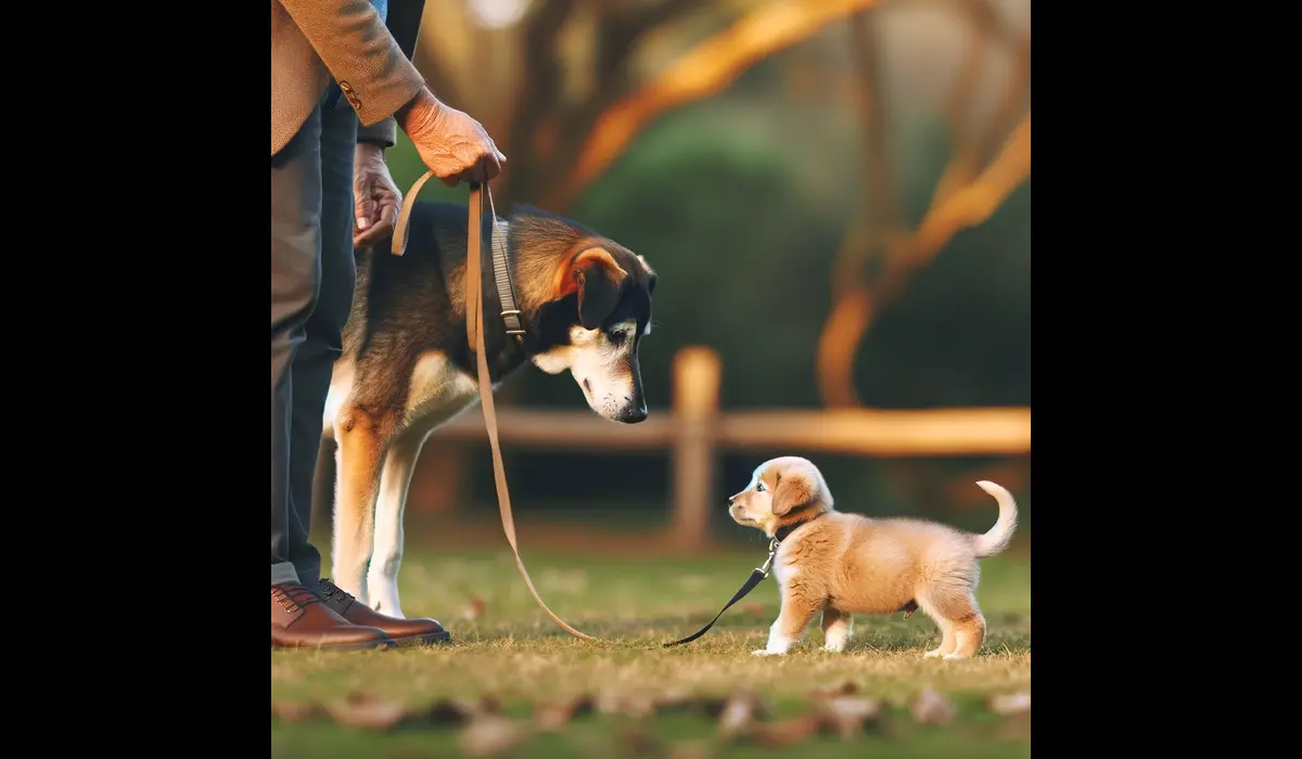 How to Introduce a Puppy to an Older Dog