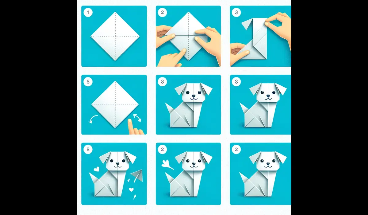 How to Make an Origami Dog