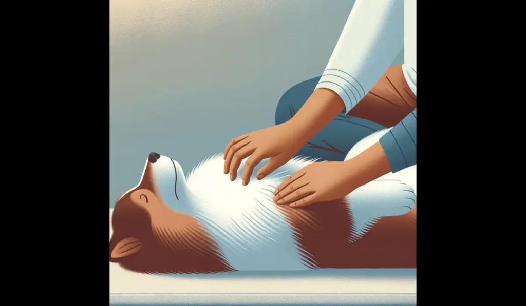 How to Massage Gas Out of Dog