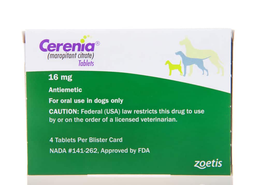 how does cerenia kill a dog